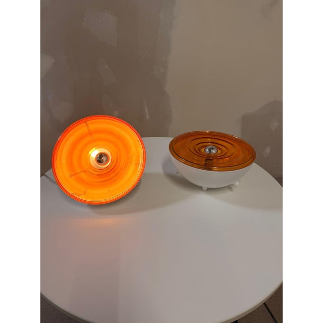 Vintage French Space Age Table Lamp, 1970s For Sale - Image 10 of 10