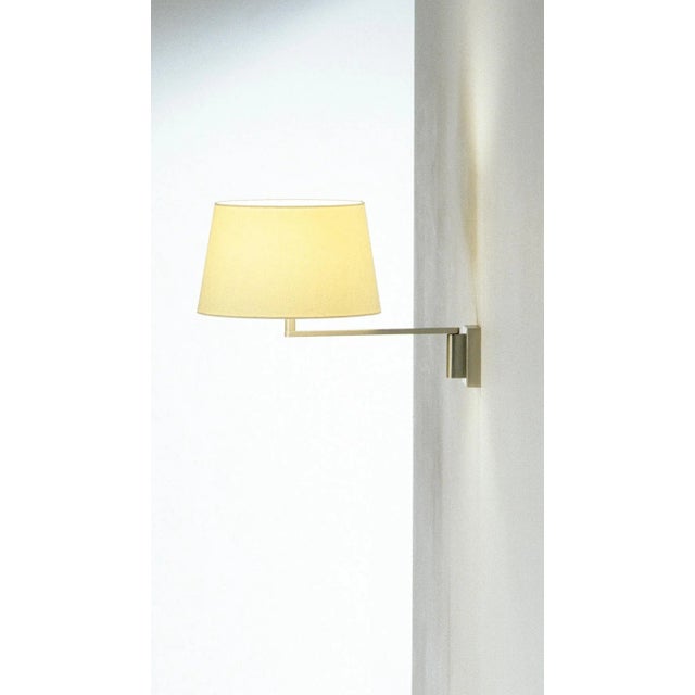 Americana wall lamp by miguel milá dimensions: d 38 x w 25 x h 26.5 cm materials: metal, linen. The americana series is...