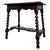 19th Century Antique English Barley-Twist Oak Side Table For Sale - Image 9 of 10