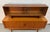 Elevate your space with this Danish mid-century modern teak server with hutch top, a sophisticated piece that seamlessly...