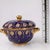 Antique Coalport Jewelled Cobalt Blue Twin-Handled Covered Bowl, 1872 For Sale - Image 12 of 14