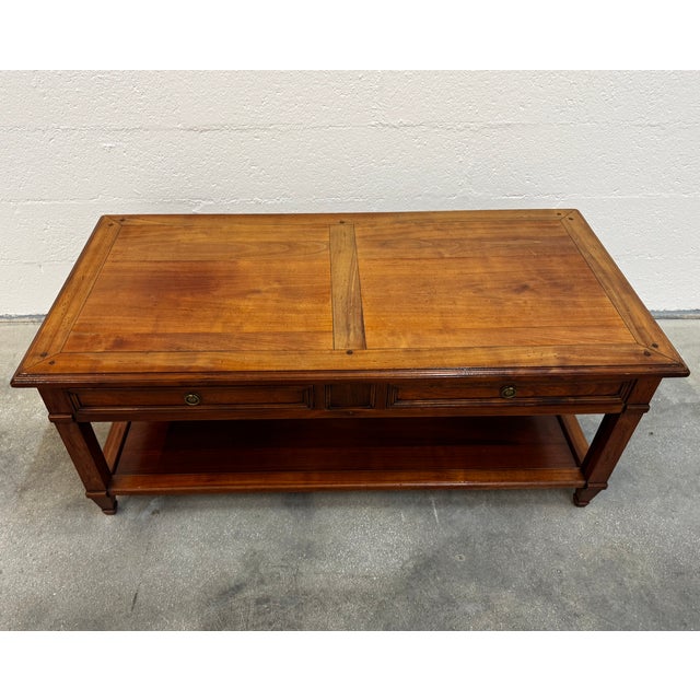 Directoire Style Coffee Table in Wood, 1960s For Sale - Image 15 of 18