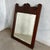 Antique French Rustic Mirror in Wood For Sale - Image 5 of 5