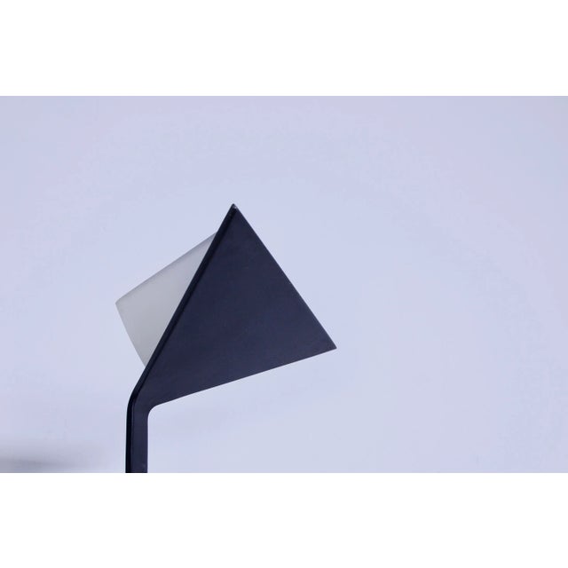 Metal Italian Floor Lamp Aria by M. Barbaglia & M. Colombo for Luce, 1980s For Sale - Image 7 of 17