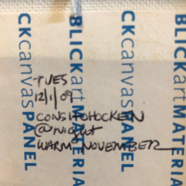 Original Contemporary Landscape Painting “Conshohocken at Night” Chairish