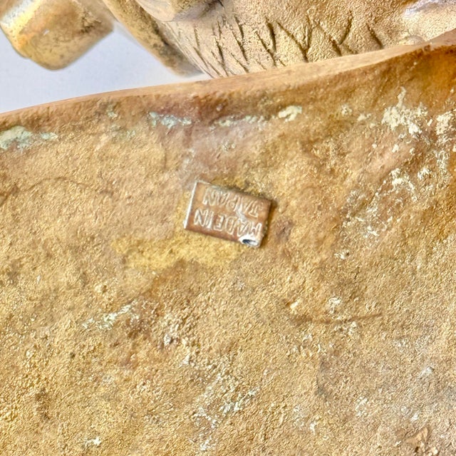 Metal Brass Koi Goldfish; A Pair For Sale - Image 7 of 8