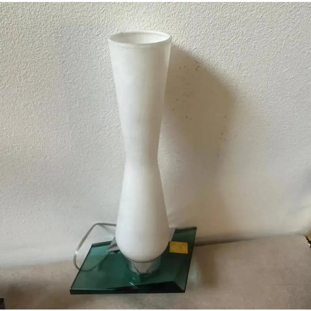 Dark Green Set of Two 1960s Fontana Arte Style Mid-Century Modern Italian Wall Sconces For Sale - Image 8 of 11