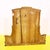 Wooden Polished Mirror with Side Drawers For Sale - Image 9 of 11