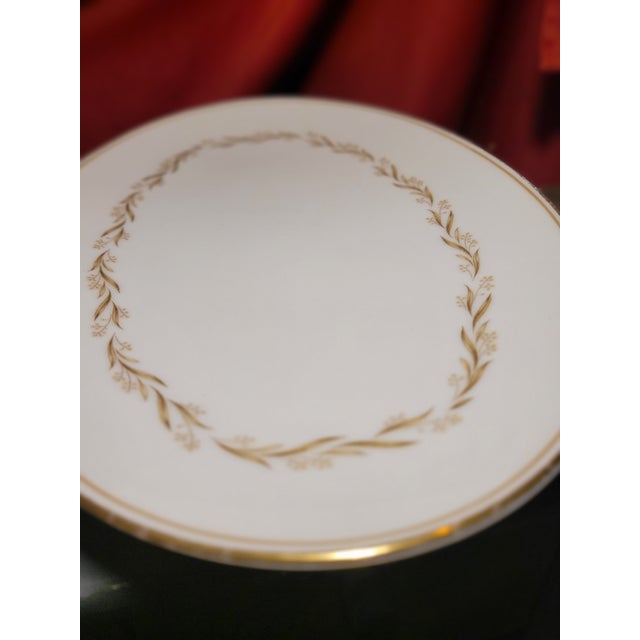 Ceramic Mid 20th Century Noritake China Laurel #5903 10" Oval Bread Serving Platter - Discontinued Pattern For Sale - Image 7 of 7
