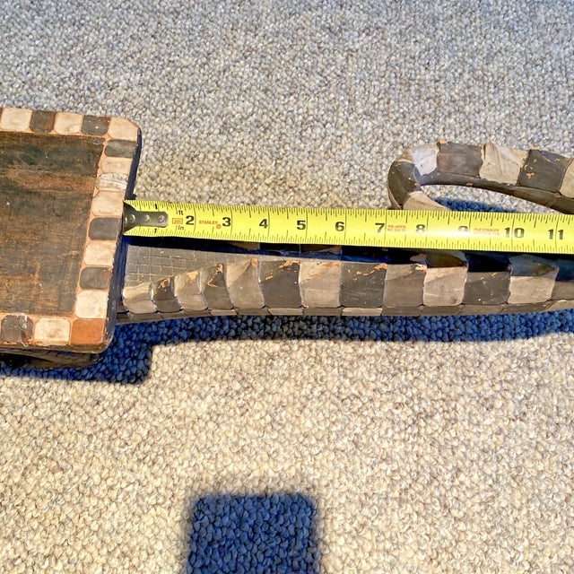 Large Wood Alligator Folk Art Sculpture For Sale - Image 15 of 18