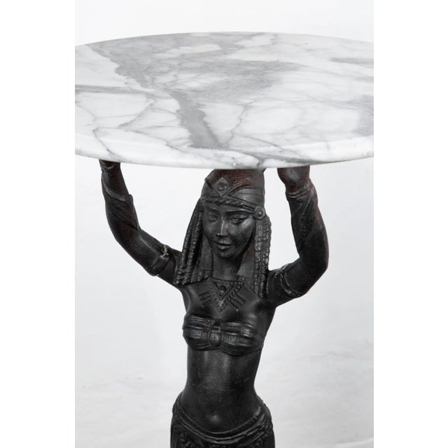 Art Deco Egyptian Revival Table For Sale - Image 4 of 11