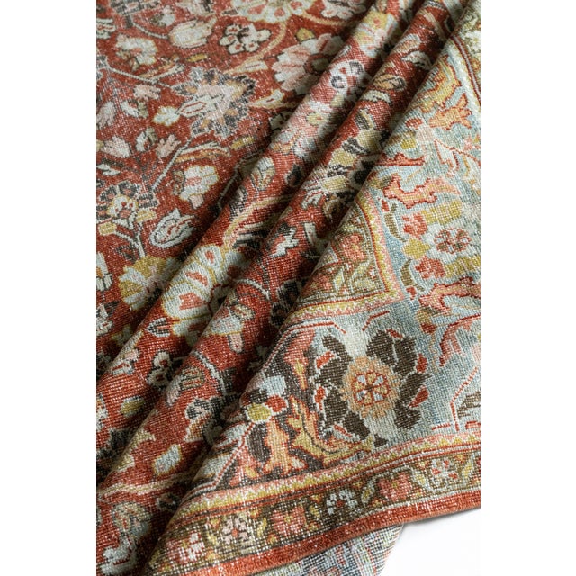 Vintage Mahal Area Rug Orion For Sale - Image 11 of 18