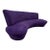 Postmodern Postmodern Kidney Sofa by Directional For Sale - Image 3 of 6