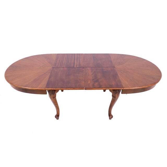 Large 19th Century Extendable Table with Chairs, France, 1890, Set of 9 For Sale - Image 15 of 18