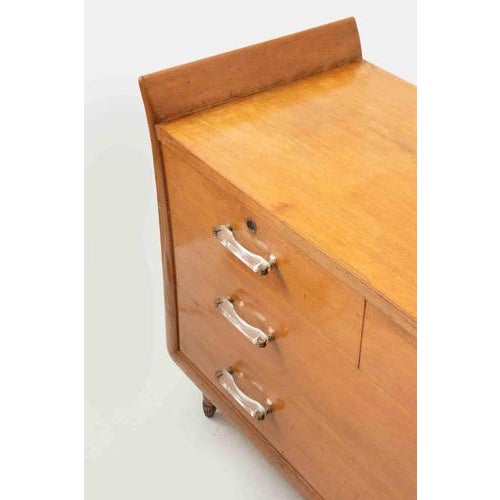 1950s Chest of Drawers attributed to Vittorio Dassi, Italy, 1950s For Sale - Image 5 of 12