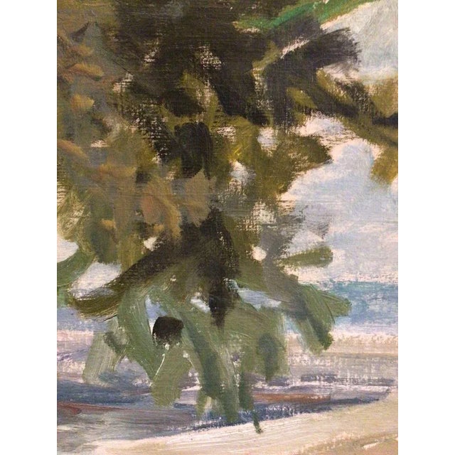 French Marina, 1930s, Oil Painting For Sale - Image 9 of 13