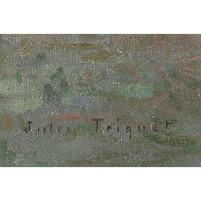 Jules Octave Triquet, French Symbolist of Woodland Nymphs, Nude, Oil on Canvas, Framed For Sale - Image 4 of 8