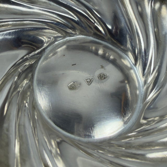 800 Silver Sugar Bowl, 1970 For Sale - Image 9 of 13