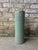 Tall turquoise ceramic ribbed pottery vase. This piece is highly textured and porous as well as being ribbed. It is a...