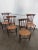 Wood Chivarine Chairs by Josef Zotti, Set of 4 For Sale - Image 7 of 7