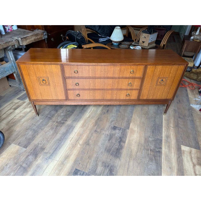 Wood Vintage Sideboard from Greaves & Thomas, 1962 For Sale - Image 7 of 10