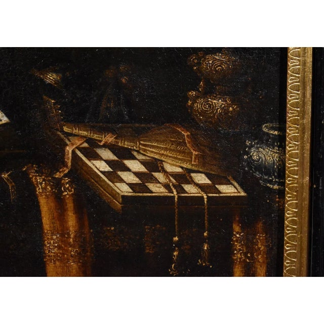 Francesco Noletti Detto Il Maltese, Still Life with Armor, 1640, Oil on Canvas, Framed For Sale - Image 12 of 16