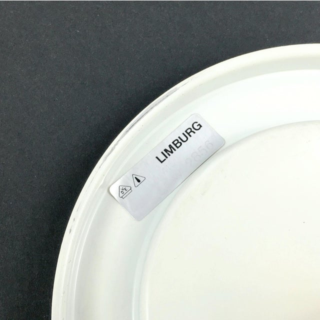 Mid Century Shell-Shaped Opaline Glass Wall Light/Sconce From Limburg, Germany, 1970s For Sale - Image 11 of 11