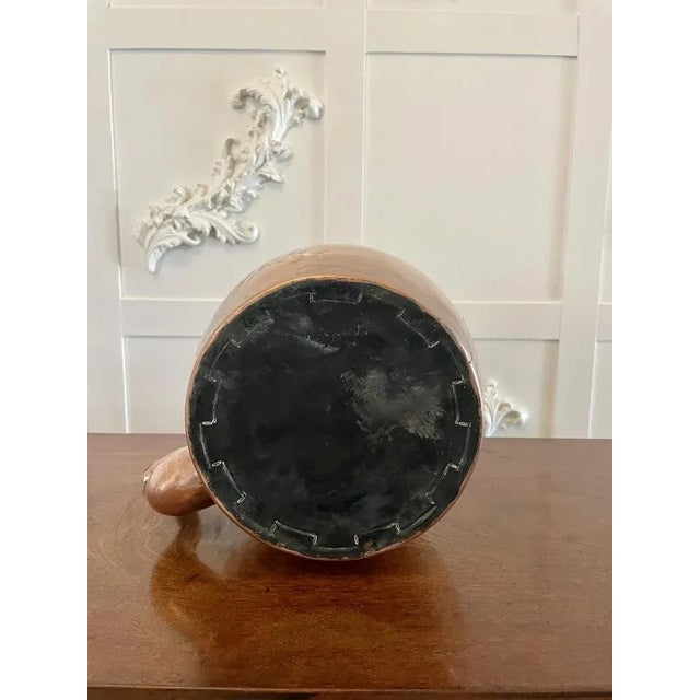 Antique George III Copper Kettle, 1800s For Sale - Image 4 of 10