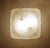 Vintage Brutalist Glass Ceiling Light from Honsel For Sale - Image 9 of 16