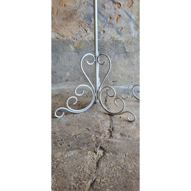 Wrought Iron Floor Lamps, 1950s, Set of 2 For Sale - Image 9 of 12