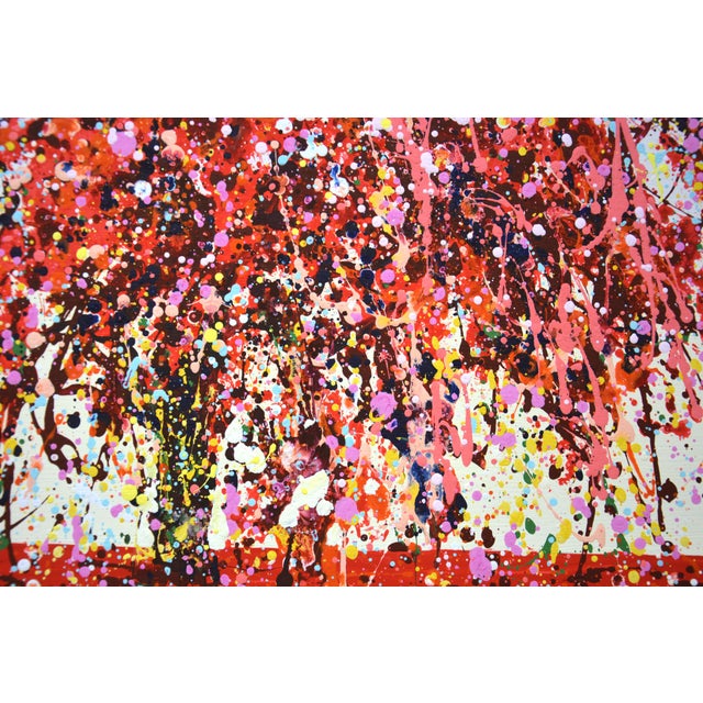 The Red Tree 2. Original Contemporary Painting For Sale - Image 6 of 10
