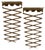 Coat Hangers by Osvaldo Borsani for Arredamenti Borsani Varedo, Italy, 1942, Set of 2 For Sale