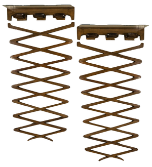Coat Hangers by Osvaldo Borsani for Arredamenti Borsani Varedo, Italy, 1942, Set of 2