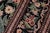 1990s Shabby Chic Square 1990's Pak-Persian Black/Black Wool Rug - 8'2'' X 8'3'' For Sale - Image 5 of 9