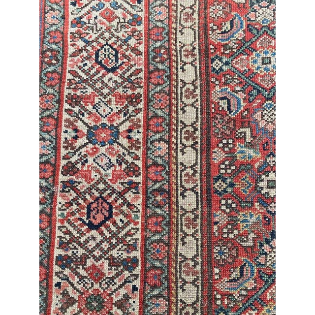 Antique Long Kurdish Malayer Rug, 1890s For Sale - Image 16 of 18