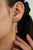 Not Yet Made - Made To Order Modern 1.02ct Sapphire Aquamarine Diamond Linear Drop Earrings in 14k Gold- A Pair For Sale - Image 5 of 13