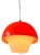 Space Age Pendant Lamp in Acrylic Glass For Sale