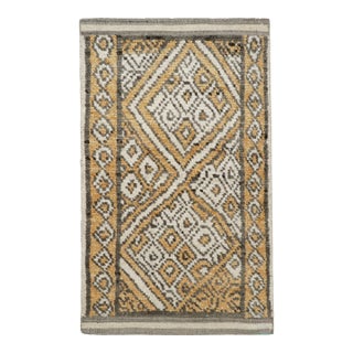 Rug & Kilim’s Moroccan Style Rug With Geometric Lozenge Diamond Patterns For Sale