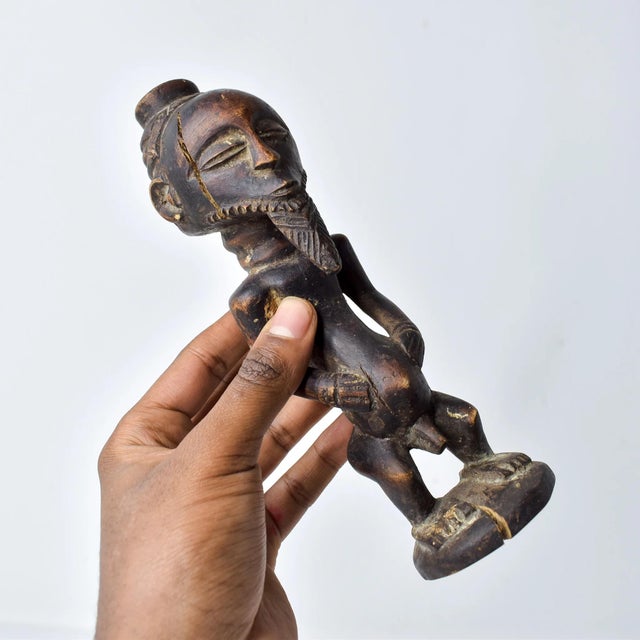Early 20th Century Kusu Wood Figure For Sale - Image 11 of 14