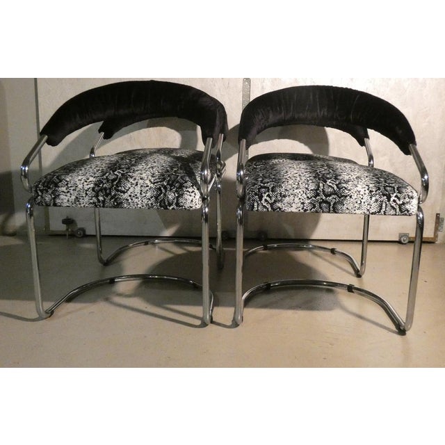 Steel Chairs by Giotto Stoppino for Kartell, Italy, 1970s, Set of 4 For Sale - Image 3 of 18