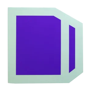 Brent Hallard "Plumb Purple (mint)", Painting