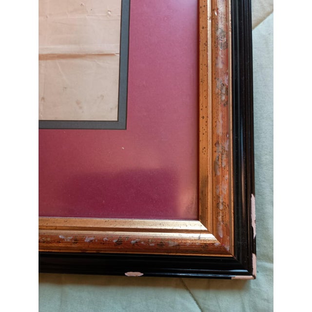 1849 Prussian Royal Military Commission Signed by King Friedrich Wilhelm IV — Framed Historical Manuscript For Sale - Image 4 of 6