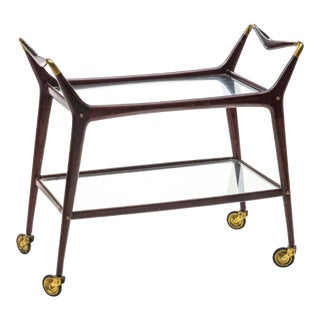 Mid-Century Serving Trolley/Bar Cart by Ico Parisi for Angelo De Baggis For Sale