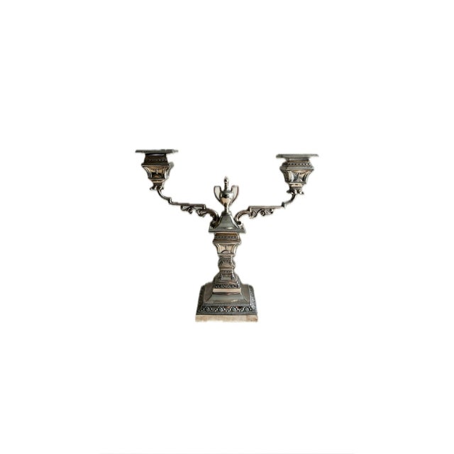 Antique Candleabra from Walker & Hall, 1900s For Sale - Image 6 of 6