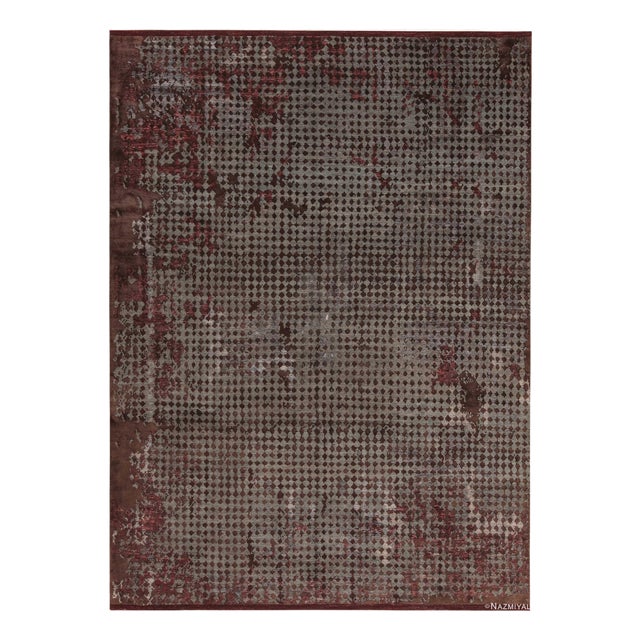 Nazmiyal Collection Modern Transitional Area Rug For Sale