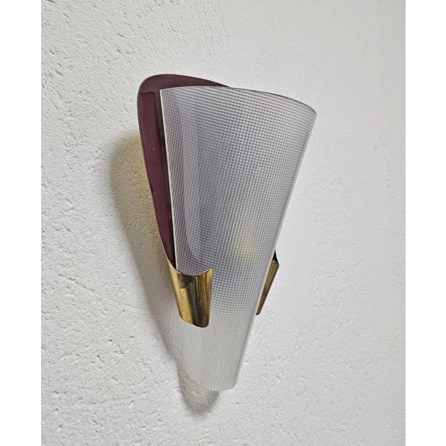 1950s Mid-Century Modern Brass Sconces from Stilnovo, 1950s, Set of 2 For Sale - Image 5 of 12