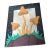 VTG Psychedelic Hand-Carved Boho Mushroom Mirror 16" X 12 For Sale
