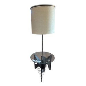 1960s Harry Balmer Brutalist Floor Table Lamp