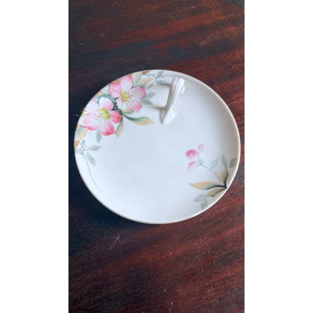 Antique, Early 20th Century Noritake Japan Azalea Porcelain Serving Plate Assortment For Sale - Image 9 of 10