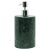 Stone Round Soap Dispenser in Green Marble For Sale - Image 7 of 7